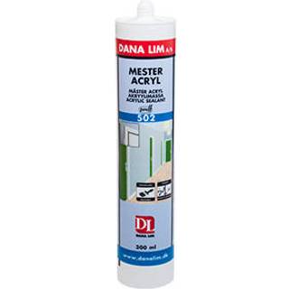 Danalim Dana Acrylfugemasse 502 Hvid 300 ml