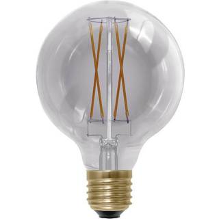 SEGULA LED-pære E27 5 W G95 1.900 K dæmpbar smoke