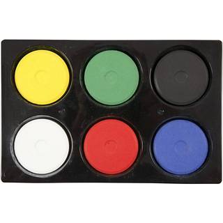Colortime Vandfarve Sæt, 6 farver