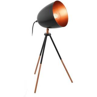 Eglo Chester bordlampe i sort/kobber - 49385