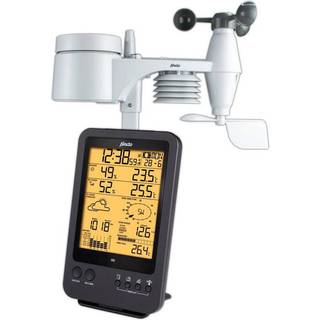 Alecto - WS-4700 Professionel vejrstation med trådløs sensor sort