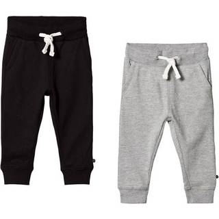 Minymo Børne Sweatpants - Anthracite Black - 116