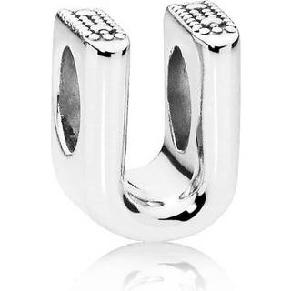Pandora Letter U Charm - Silver