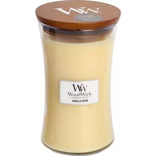 WoodWick Rumdufte Duftende stearinlys Vanilla Bean Large Jar 610 g (321,00 kr / 1 kg) - 610 g