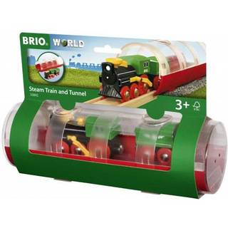 BRIO 33892 Damplokomotiv og Tunnel