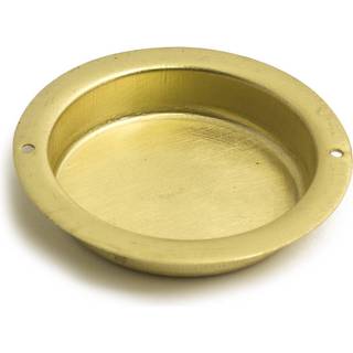 Habo 200 skydedørsskål, messing, Ø40 mm - 2 stk.