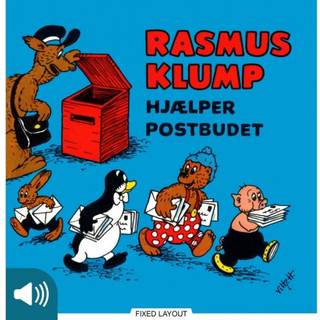 Rasmus Klump hjælper postbuddet