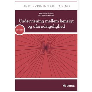 Undervisning mellem hensigt og uforudsigelighed