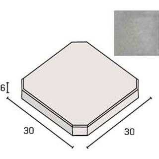 IBF Mini-squareline 30x30x6 Cm Grå - Normal