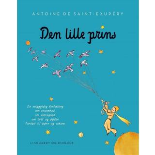 Den lille prins, lyseblå softcover m. flapper