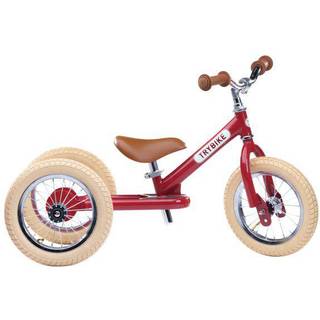 Trybike trehjulet løbecykel vintage pink m. retro look