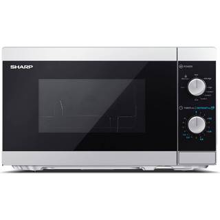 Sharp YC-MG01E-S - microwave oven with grill - freestanding - silver/black