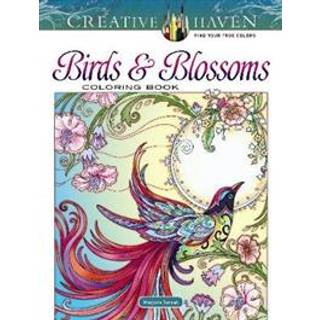 Creative Haven Birds and Blossoms Coloring Book