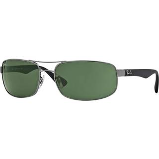 Ray - Ban Mand RB3445 RB3445 004 Solbriller Stål Grå G15 Firkantet Normal
