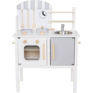 Jabadabado Toy Kitchen Grey - Legetøj Træ Grå - W7205