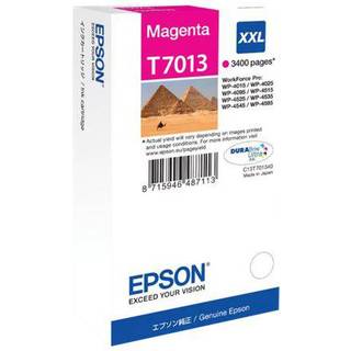 Magenta blækpatron - Epson T7013XXL - 3.400sider