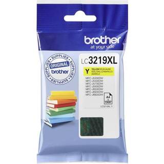Brother LC3219XLY gul XL blækpatron - Original