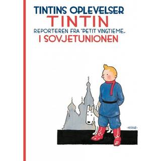 Tintin i Sovjetunionen softcover sort/hvid