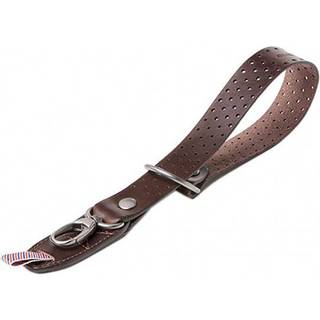 Håndledsrem Razor Cut perforated dark brown