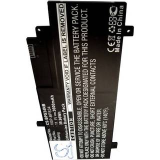 Batteri til Sony VGP-BPS34, 11.1V, 3600mAh batteri