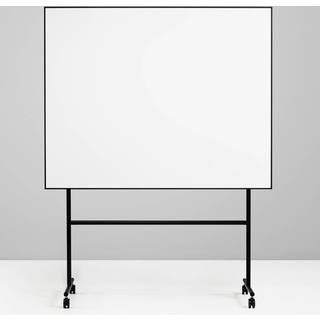 ONE Mobilt Whiteboard - på hjul, Farve Hvid, Størrelse B150 x H120 cm