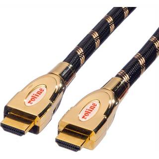 Roline 2.0 High Speed HDMI kabel med Ethernet 4K/60Hz Ultra HD - 2 m