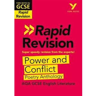 York Notes RAPID AQA GCSE (Revision Guide) Power and Conflict Poetry Anthology - for 2026, 2027 exams