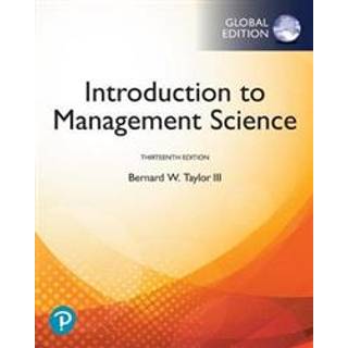 Introduction to Management Science, Global Edition