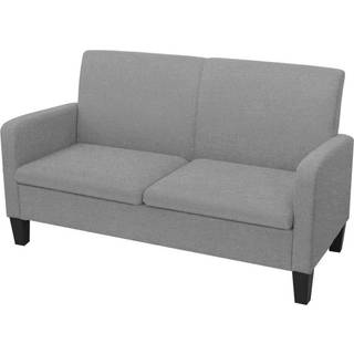 2-Personers Sofa 135 X 65 X 76 Cm - Mørkegrå / 2-sædet