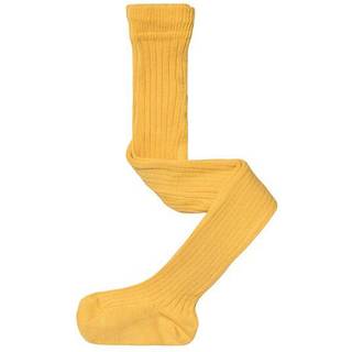 Melton Børne Strømpebukser - Yolk Yellow - 86/92