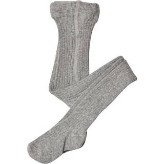 Melton Børne Strømpebukser - Light Grey Mel. - 80/86