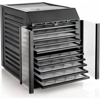 Excalibur Dehydrator 10 bakker, gennemsigtig dør, to zoner, to timere.