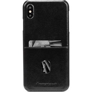 iPhone XS Max - dbramante1928 Tune CC ægte læder cover med kortholder - Tan