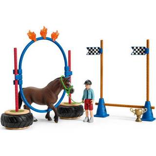 Pony Agility Bane Schleich Bondegård hest 42482