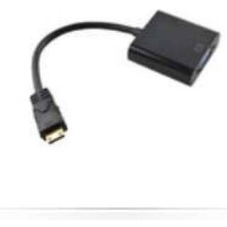 Adapter: mini-HDMI til VGA (M-F) - HDMIVGA
