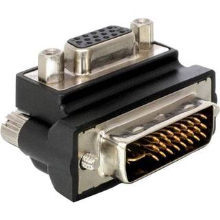 DVI til VGA Vinkel adapter (DVI-A han - VGA hun) | PRIS-MATCH