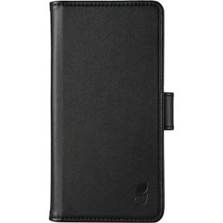 Nokia 5.1 Plus Gear Wallet - Læder Cover m. Pung - Sort