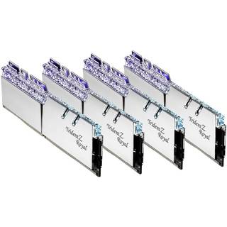 G.Skill Trident Z Royal DDR4-3200 - 64GB - CL16 - Quad Channel (4 pcs) - Intel XMP - Sølv med RGB