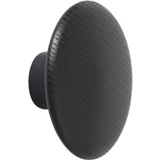 Muuto Dots Krog Ø6,5 Cm - Kroge og bøjler Træ Sort - 03094