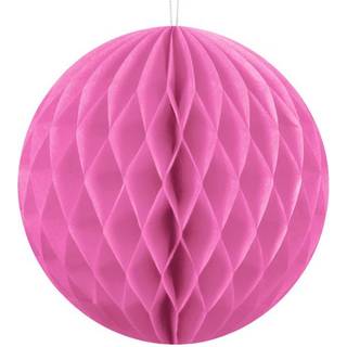Pink honeycomb 10 cm - papir bikube