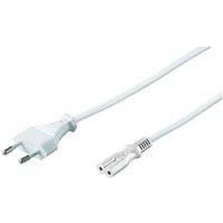MICROCONNECT Power Cord Notebook 1.5m White