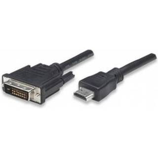 TECHLY HDMI zu DVI-D Kabel 1,8m schwarz
