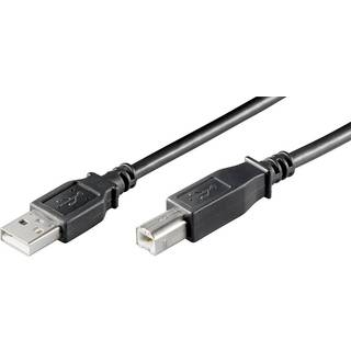 High Speed USB 2.0 kabel (USB-A han - USB-B han) | 5 meter | PRIS-MATCH