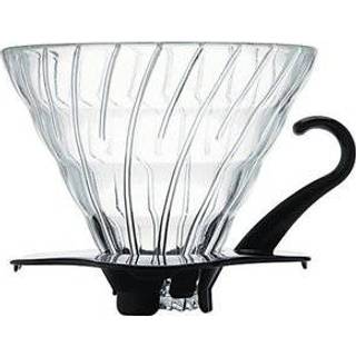 2 Cup Dripper V60 Glas m. sort