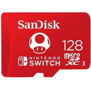 SanDisk Nintendo Switch microSD - 100MB/s - 128GB - Mario edition