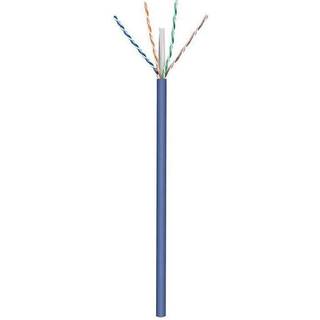 CAT 6a U/UTP netværkskabel | Blå (solid AWG23/1, CU, LSZH) | 100 me | PRIS-MATCH