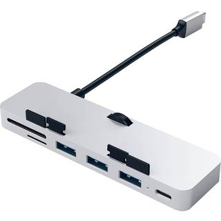 Satechi Aluminium USB-C Clamp Hub Pro (iMac) - Sølv