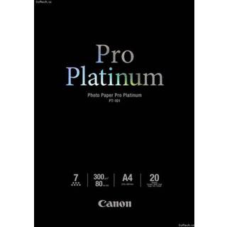Canon Papir Photo Pro Platinum Pt-101 A4 20-ark 300g