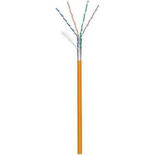 CAT 5e F/UTP netværkskabel, 100 m. | Orange (stranded AWG26/7 CCA) | PRIS-MATCH