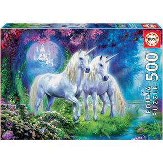 Educa Puslespil, Unicorns in the Forest - 500 brikker